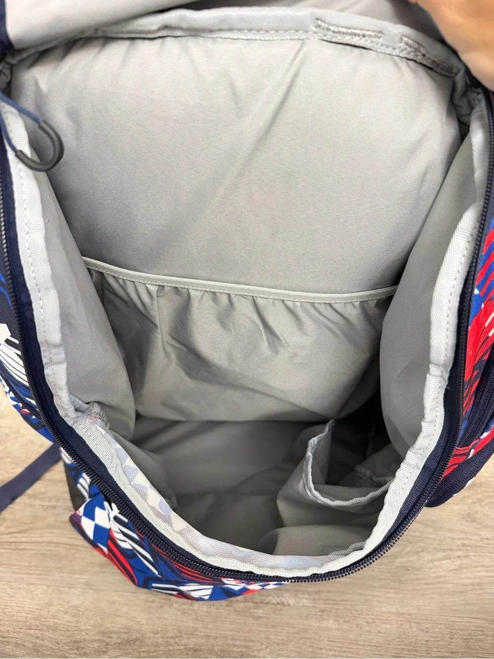 Speedo Teamster 35L Swim Backpack Red White Blue USA, NEW w/o tags